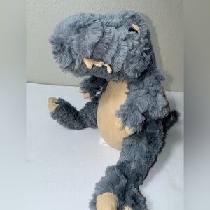 Animal Adventure Destination Blue/grey Dinosaur Plush Stuffed Animal 9”